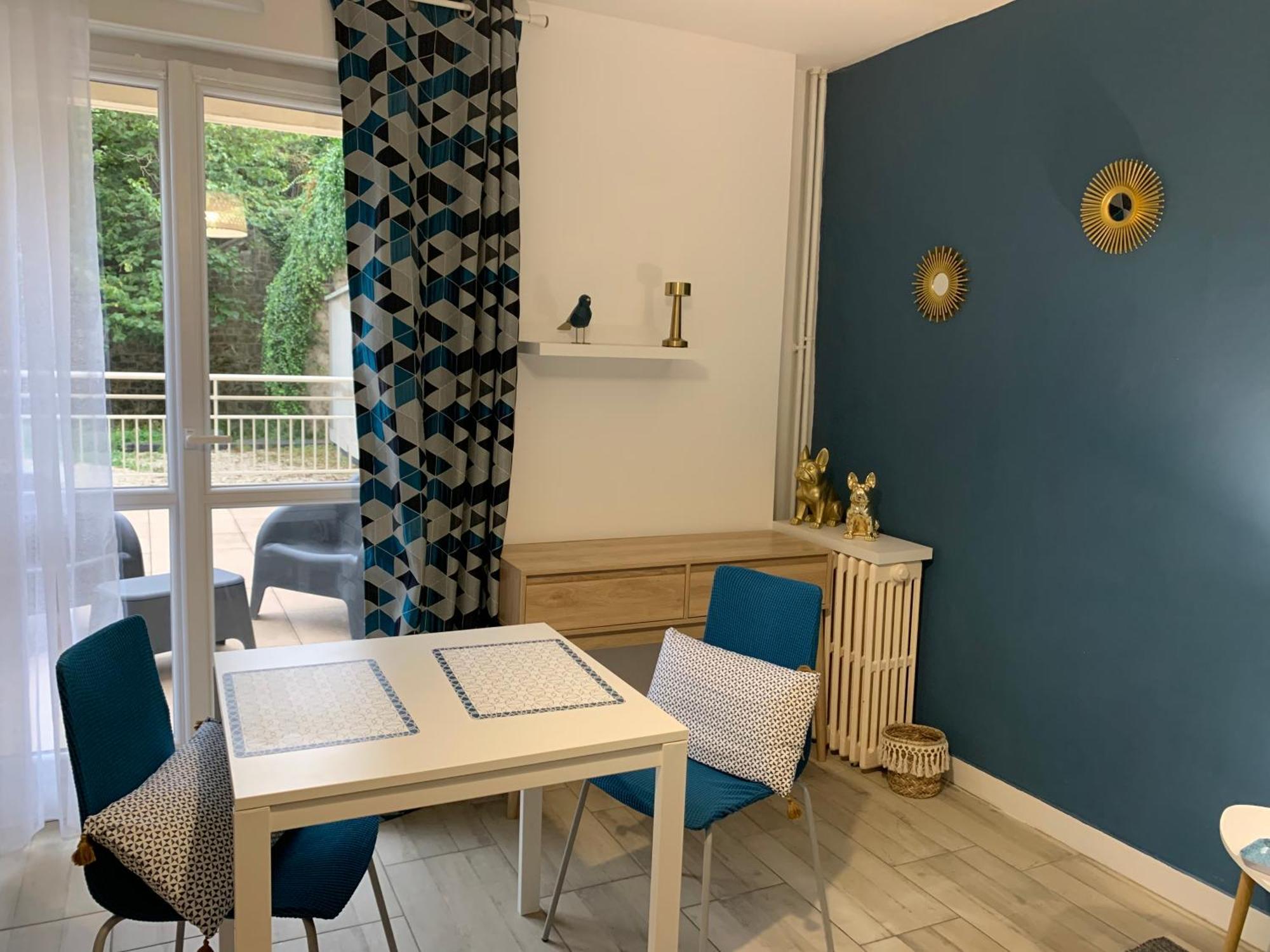 La Grande Terrasse, Appartement Rez-De-Jardin Caen Buitenkant foto